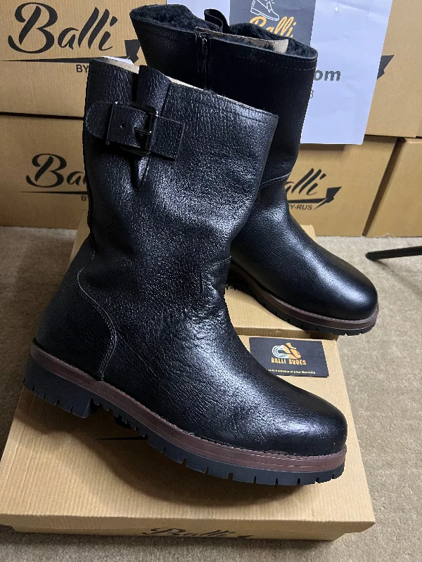 Leather boots (LSL-35)