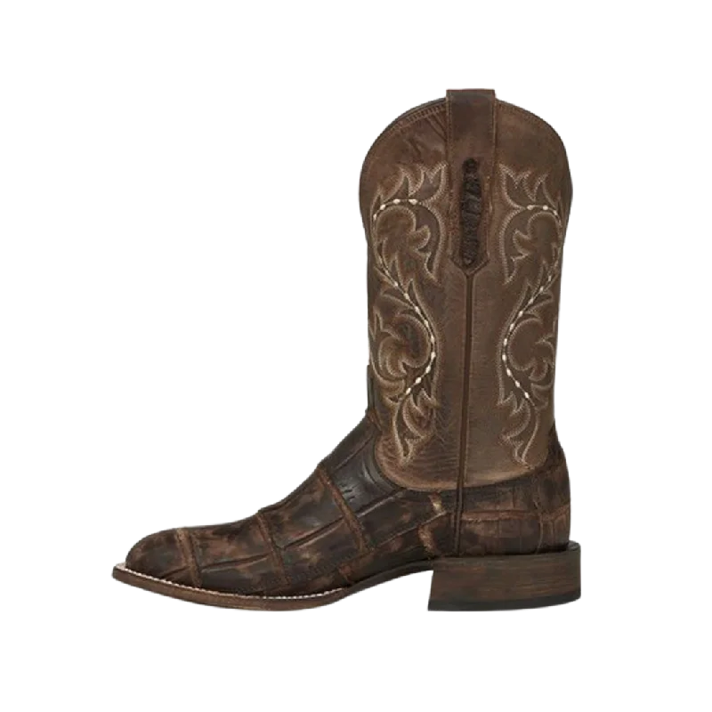 Lucchese Men's Malcolm Giant Gator Square Toe Boot