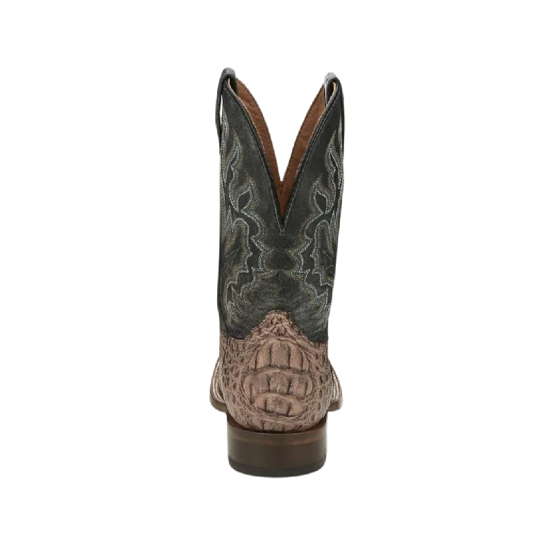 Tony Lama Men's Marfa Caiman Bone Square Toe Boot