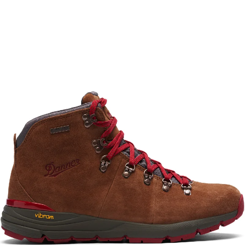 Mountain 600 4.5"" Hiking Boot (Brown + Red)