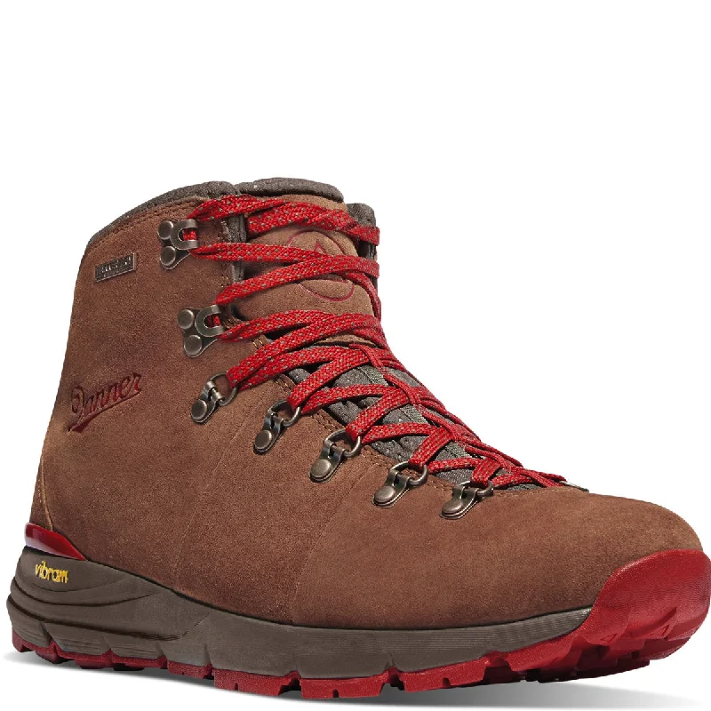 Mountain 600 4.5"" Hiking Boot (Brown + Red)