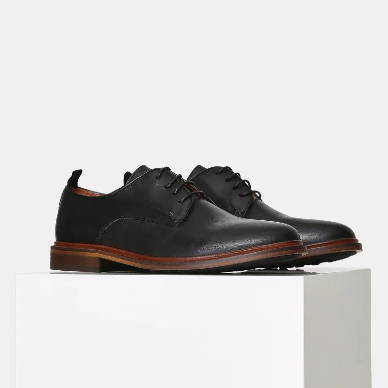 Nate Derby Shoe (Black)