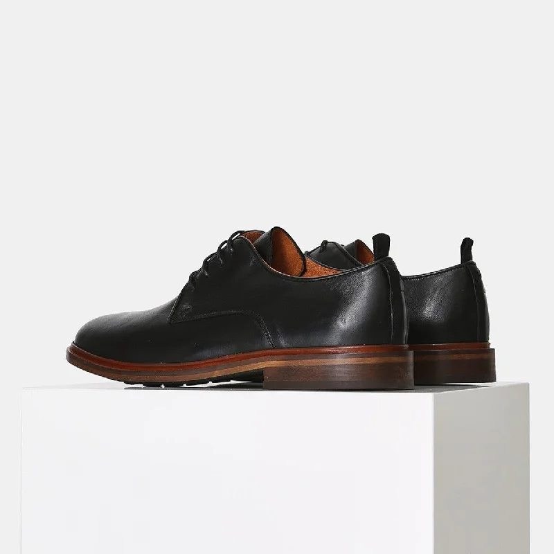 Nate Derby Shoe (Black)