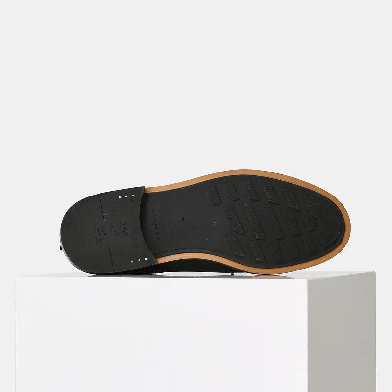 Nate Derby Shoe (Black)