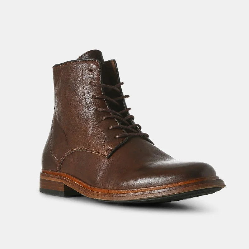 Ned Leather Boot (Brown)