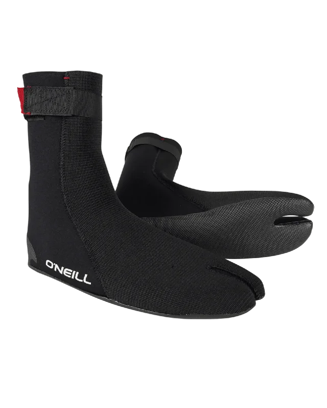 Heat Ninja 3mm Split Toe Wetsuit Boots in Black