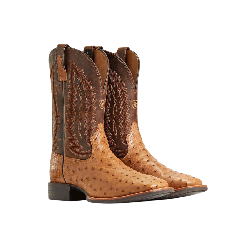 Ariat Men's Quantum Primo Ranger Full Quill Ostrich Boots