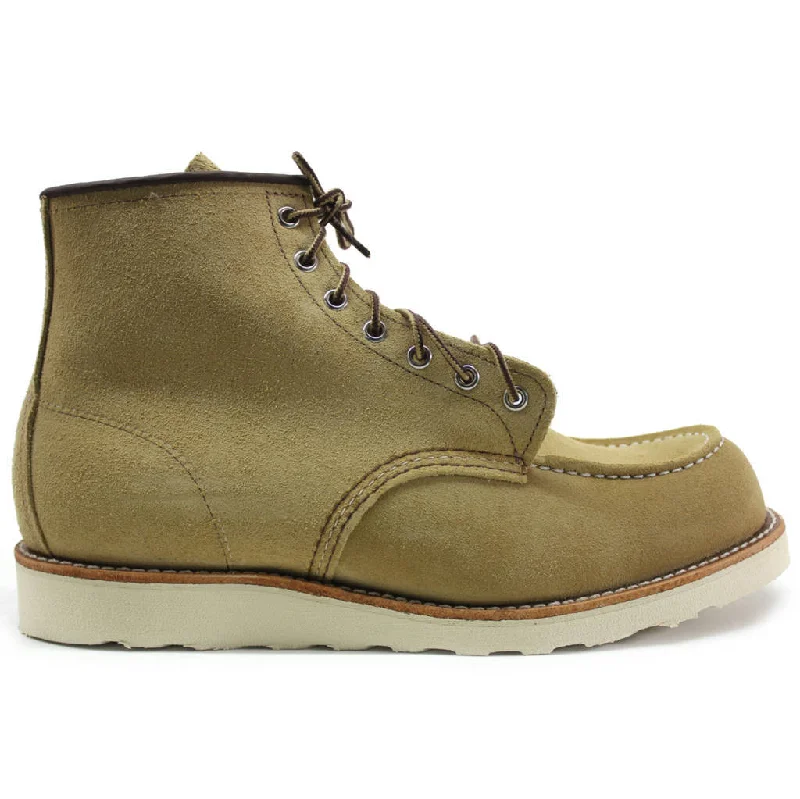 Classic Suede Men's Moc Toe Boots