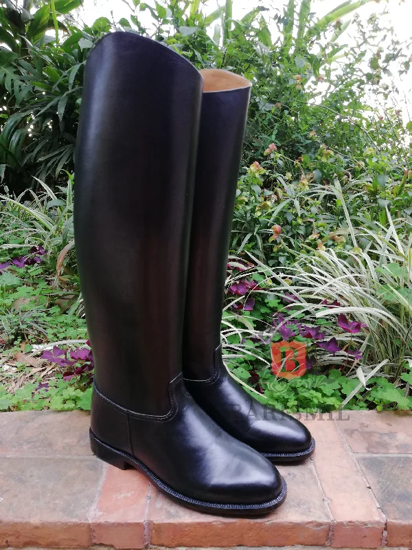 Dressage Riding Boots - Black Calf