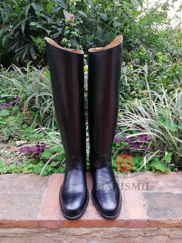 Dressage Riding Boots - Black Calf