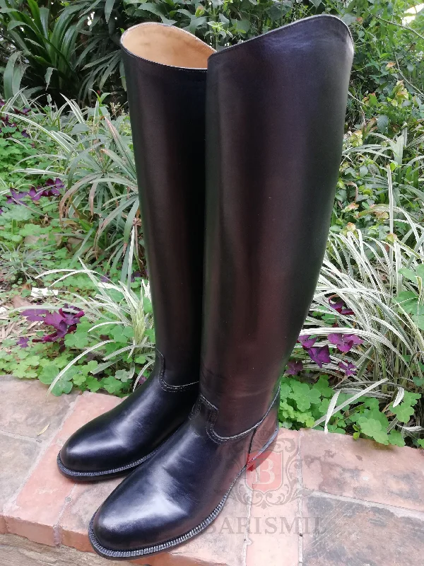 Dressage Riding Boots - Black Calf