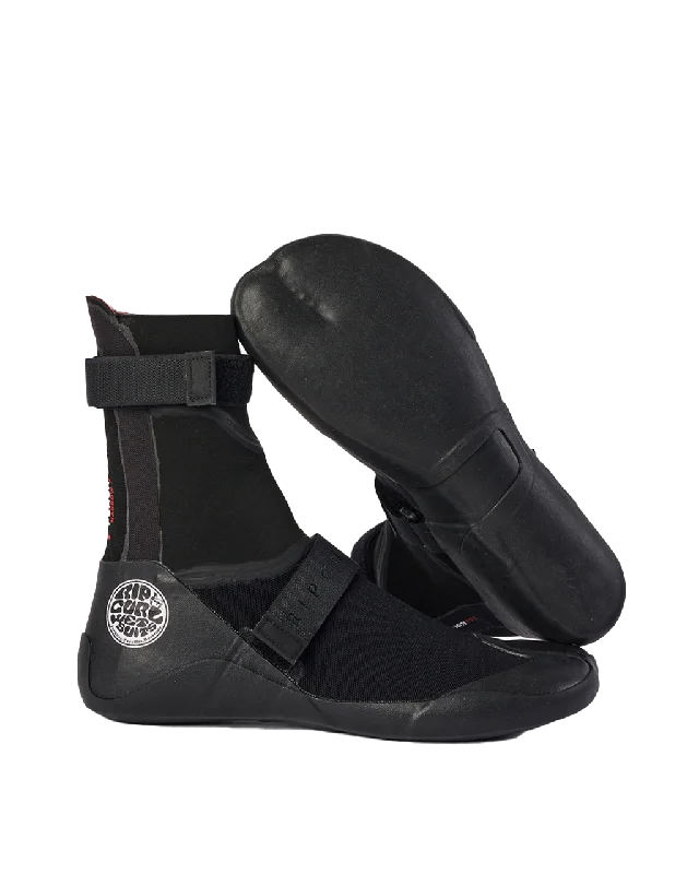 Flashbomb 3mm Hidden Split Toe Wetsuit Boot in Black