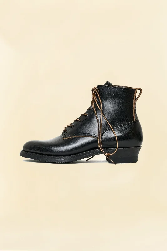 Rolling Dub Trio Griffin Boot - Black Horsebutt