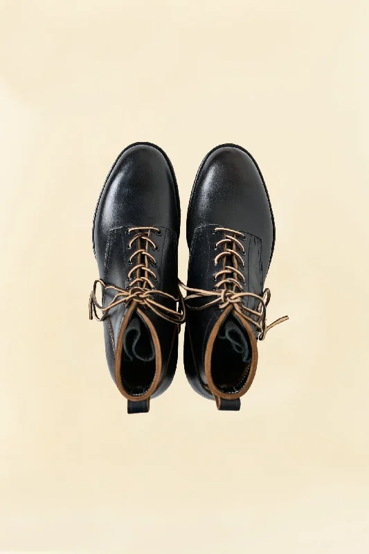 Rolling Dub Trio Griffin Boot - Black Horsebutt