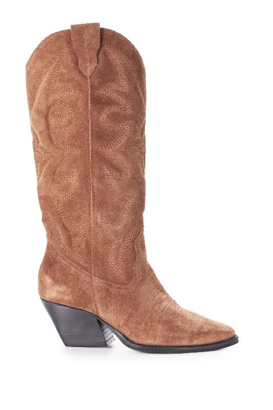 Sadona Suede Boot - Tan