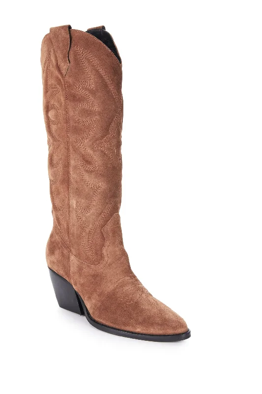 Sadona Suede Boot - Tan