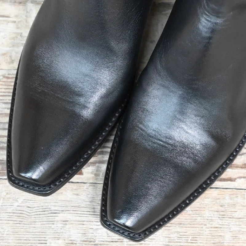 Stallion Men's Zorro in Black Calf