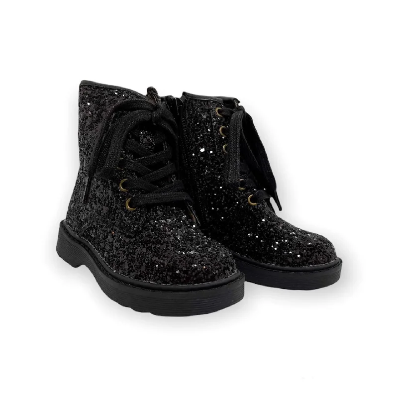 Stone Boot Druzy Black