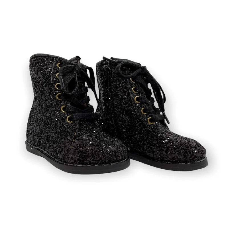 Stone Boot Druzy Black