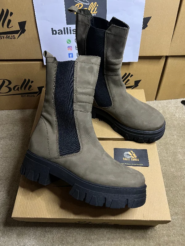 Suede Leather Boots (LSL-65)