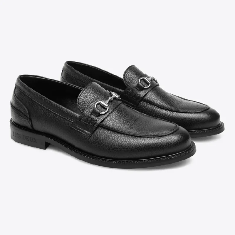 Tommy Grain Loafer (Black)