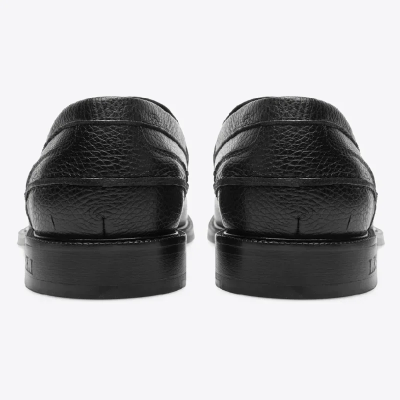 Tommy Grain Loafer (Black)