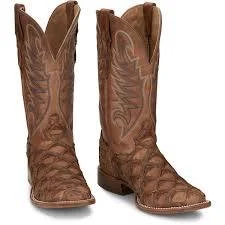 Tony Lama - EVERETT 13” PIRARUCU WESTERN BOOT