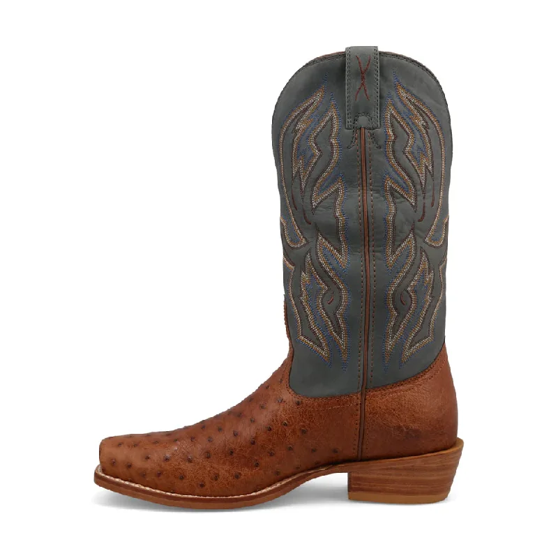 TWISTED X MEN'S 13"" RESERVE BOOT OSTRICH MXPL002