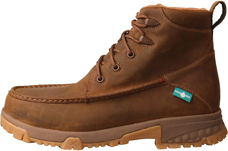 Twisted X Men's 6"" Work Boot with CellStretch comfort technology