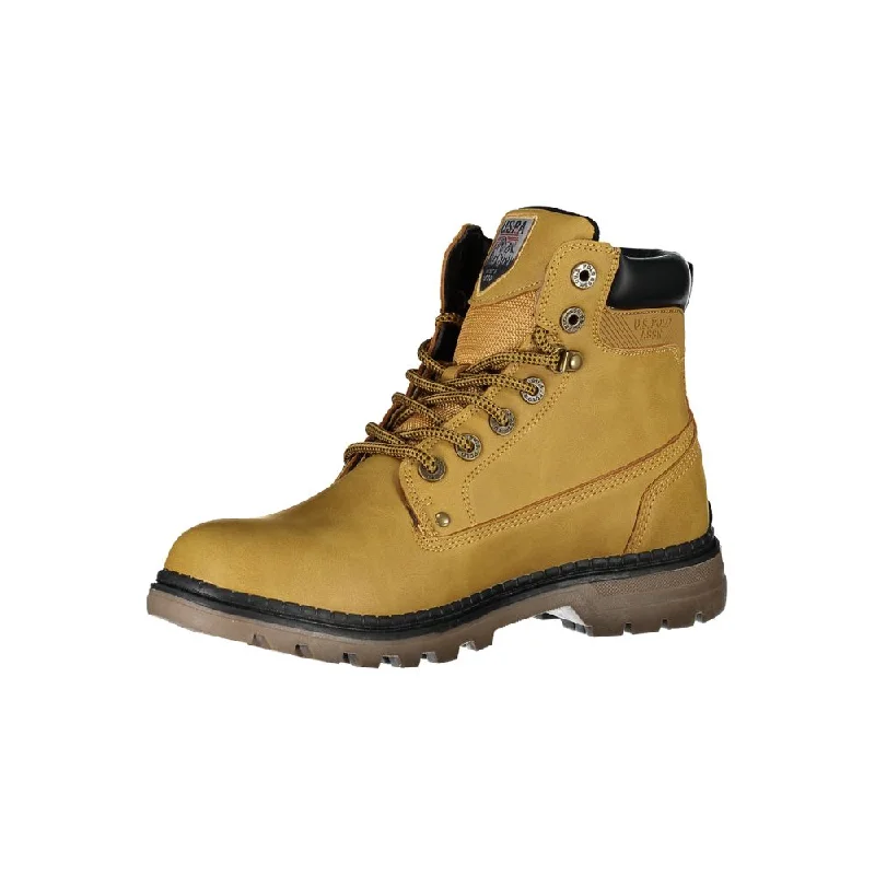 U.S. POLO ASSN. Elegant High Boots with Refined Contrast Details