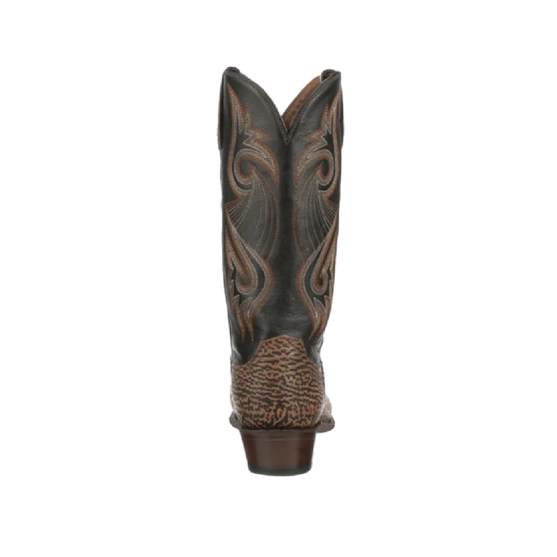 Lucchese Men's Mingus Exotic Shark Western Boots