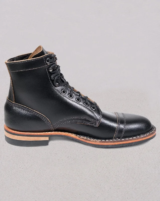 White's Boots MP-Sherman Toe Cap (Dainite Sole) - Black Chromexcel