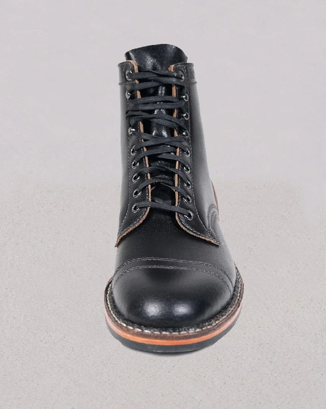 White's Boots MP-Sherman Toe Cap (Dainite Sole) - Black Chromexcel