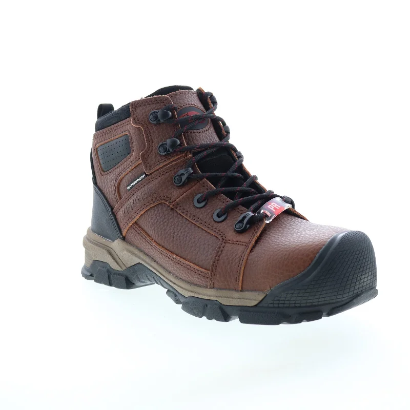 Avenger Ripsaw Carbon Toe Electric Hazard PR WP 6"" Mens Brown Wide Boots