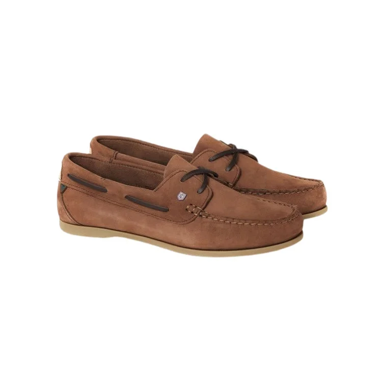 Dubarry Ladies Aruba Deck Shoes - Cafe