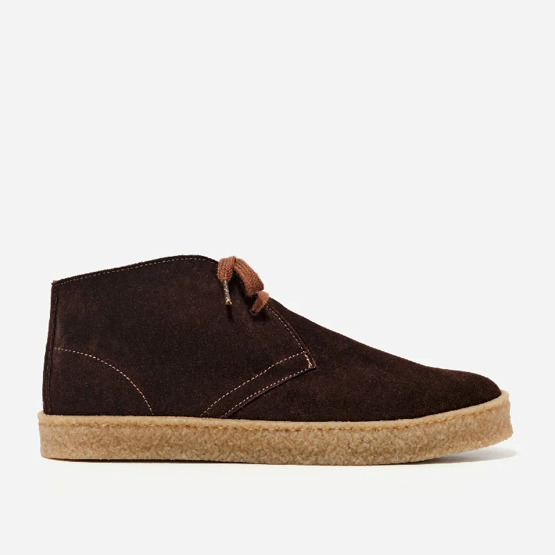 KATAHDIN CHUKKA BOOT - DARK BROWN