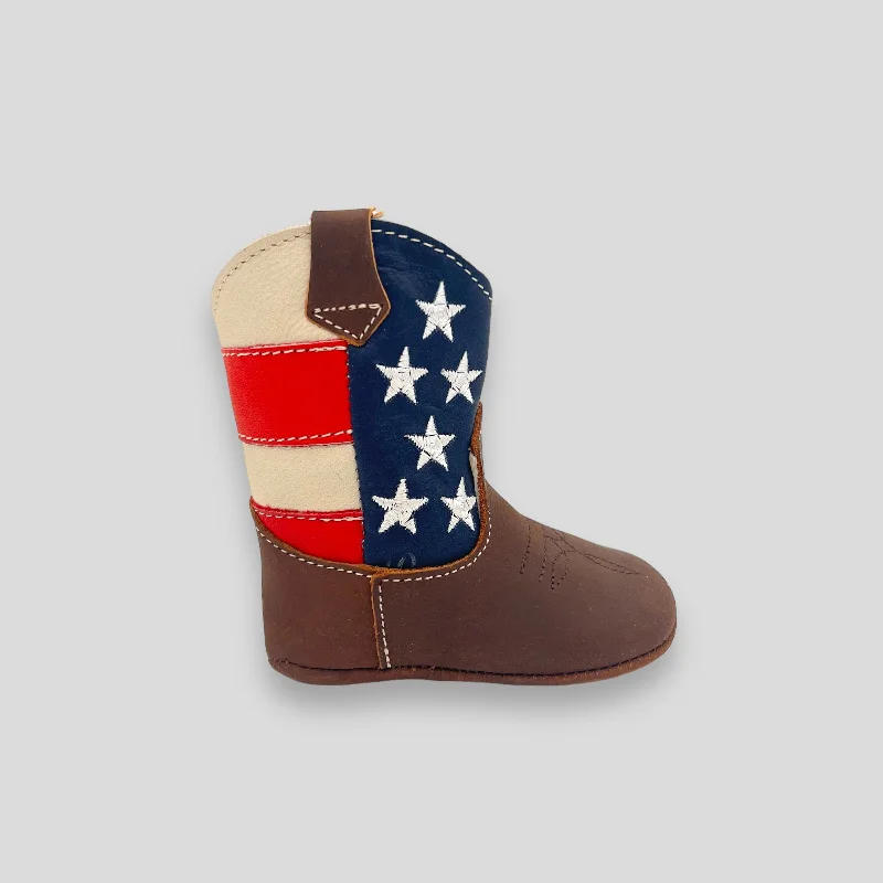 Redhawk Infant Cowboy Boots 176 Stars & Stripes