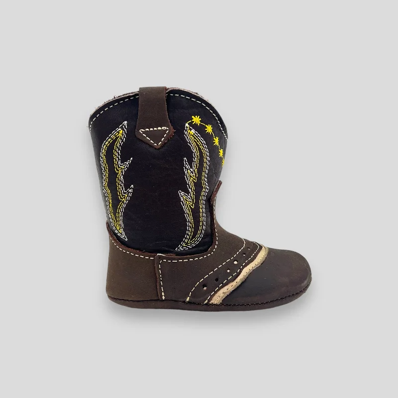 Redhawk Infant Cowboy Boots 255 Chocolate