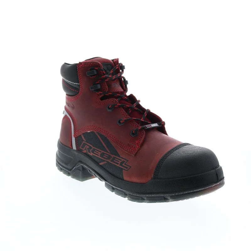 Wolverine Ram Trucks Collection Tradesman Safety Toe Mens Red Wide Boots