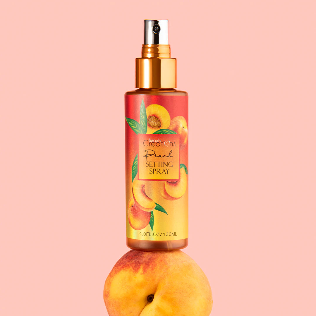 BEAUTY CREATIONS - PEACH SETTING SPRAY- DISPLAY 12 PCS