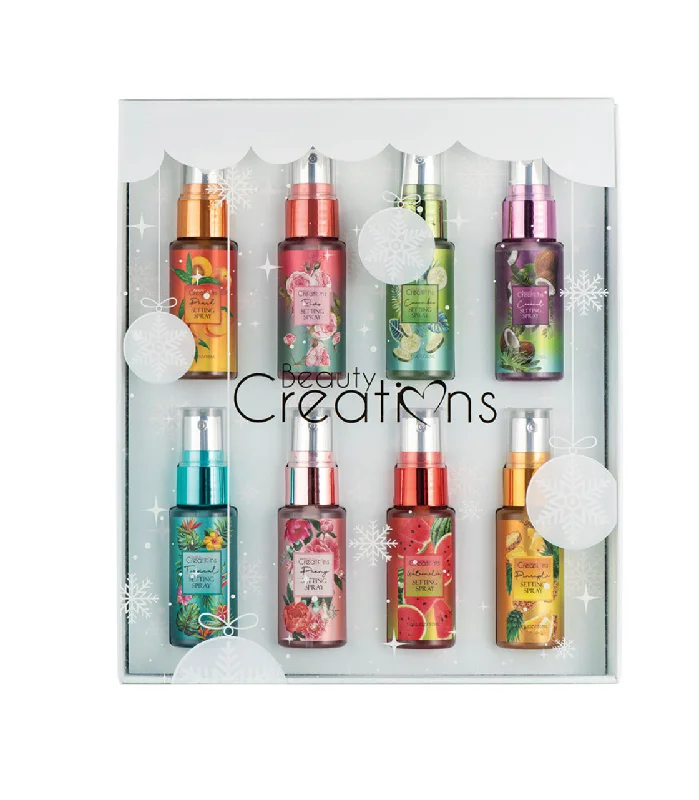 BEAUTY CREATIONS - SETTING SPRAY MINIS VOL. 3 - SET OF 8PC  - (1 SET)