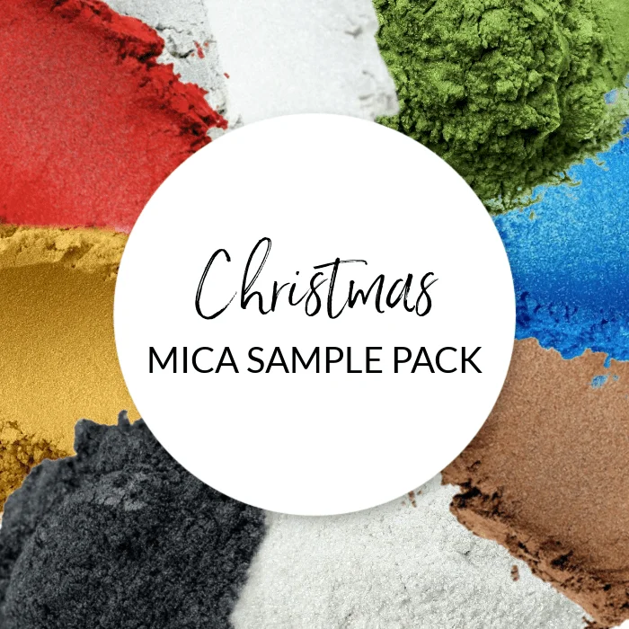 * Christmas Mica Sample Pack - 8 Holiday Colors