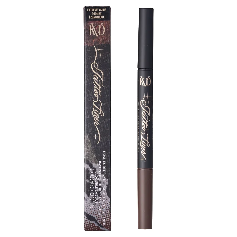 Dual-Ended Tattoo Liner Waterproof Liquid Eyeliner