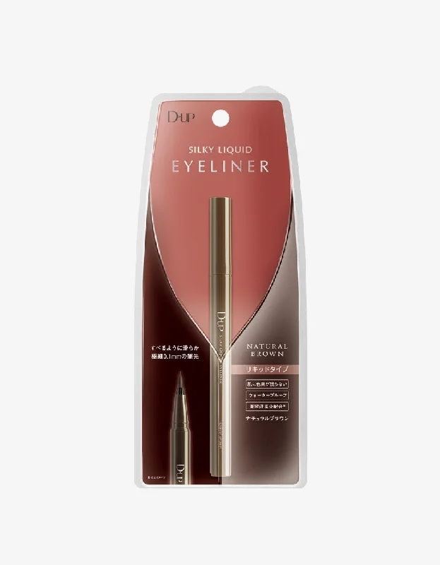 Dup Silky Liquid Eyeliner Waterproof Natural Brown