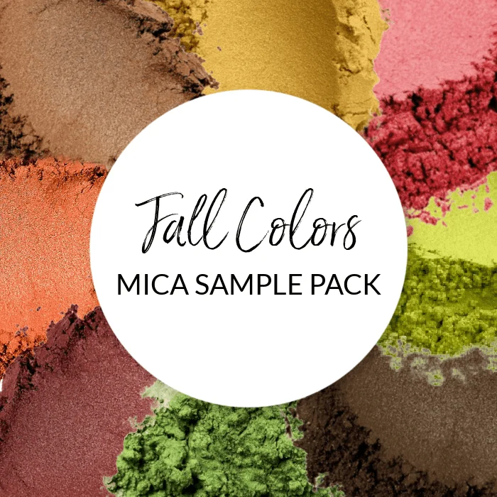 * Fall Colors Mica Sample Pack - 8 Autumn Colors