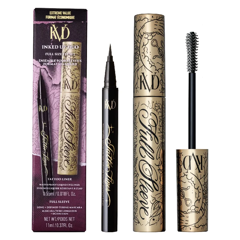 Inked Up Duo Full-Size Eyeliner + Mascara Set