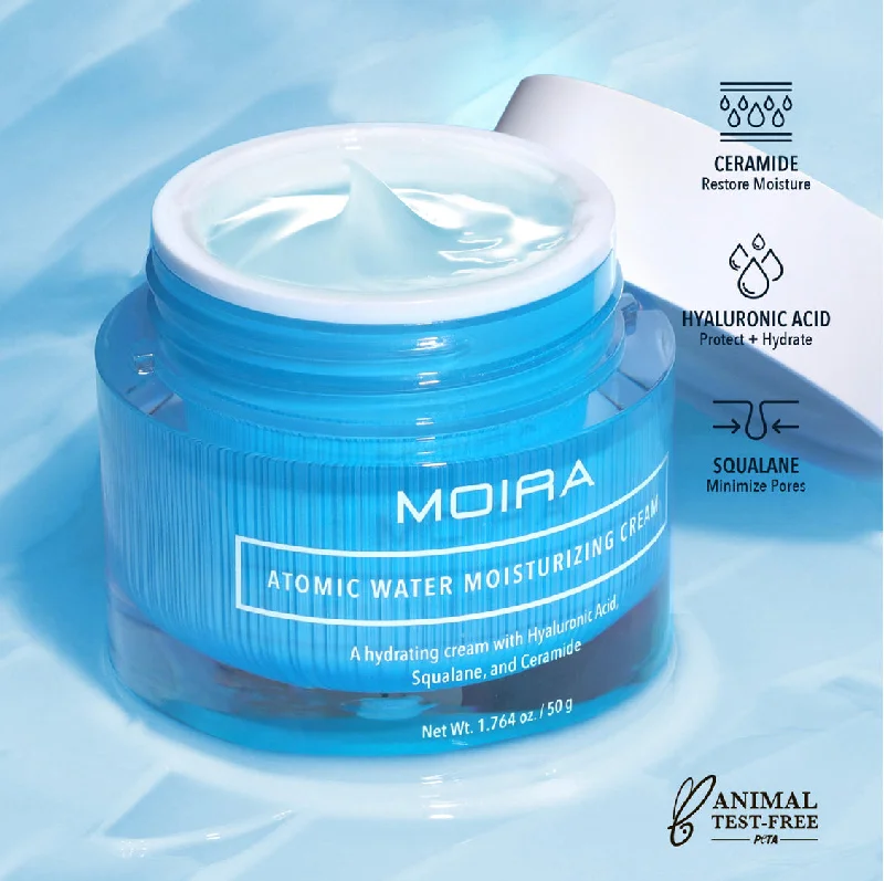 MOIRA - ATOMIC WATER MOISTURIZING CREAM - 3 PCS