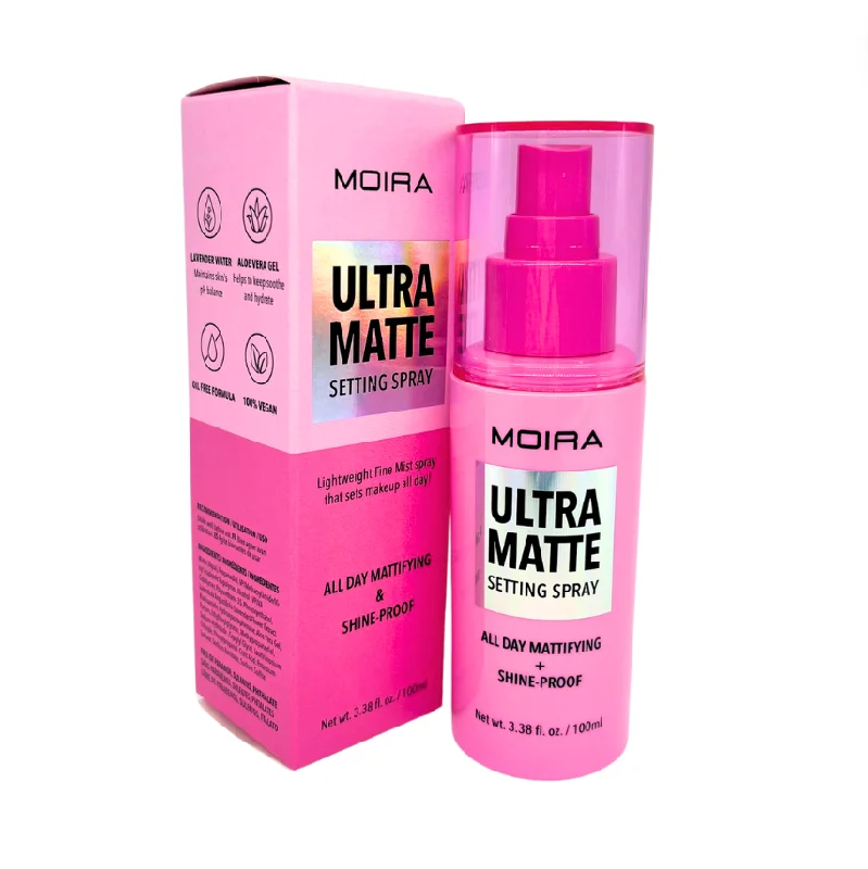 MOIRA - ULTRA MATTE SETTING SPRAY (3PC)