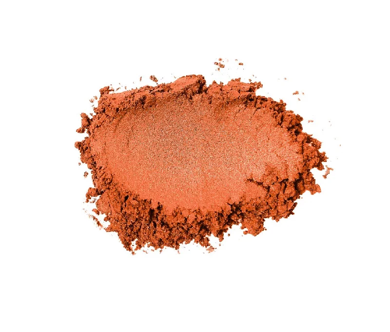 Orange Red - Shimmer Mica Powder