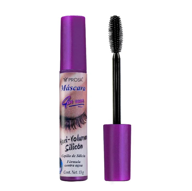 PROSA - MAXI VOLUMEN SILICONE MASCARA (6PC)